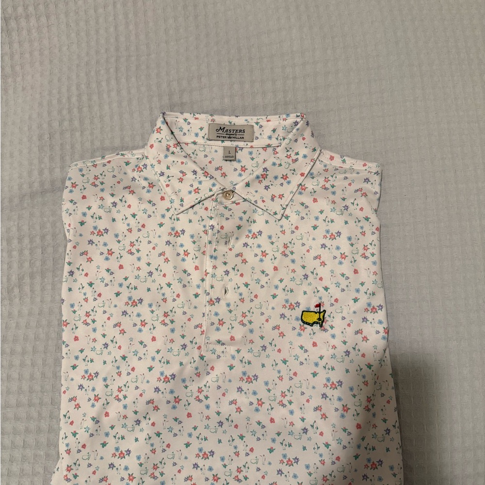 Peter Millar 2025 Masters Caddie Design Shirt